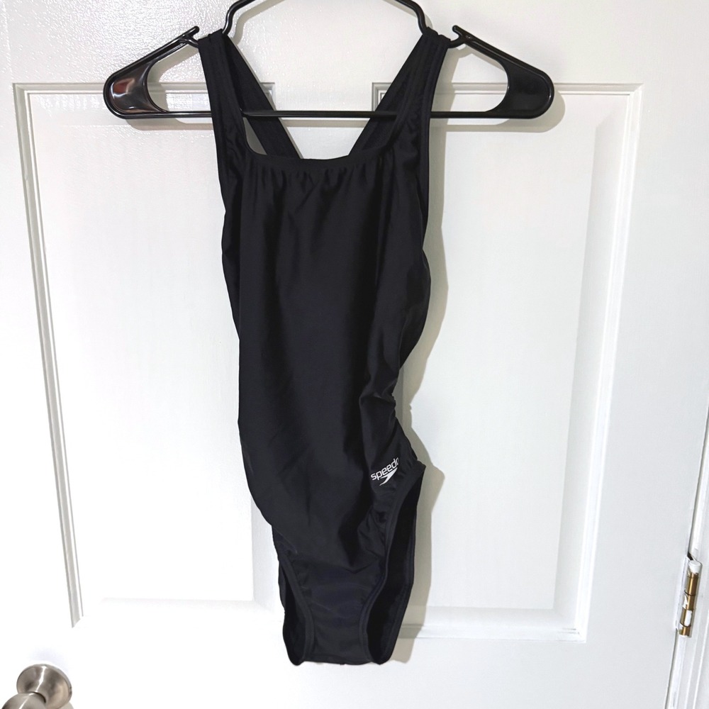 Speedo Pro LT Womens One Piece Swimsuit Anthracite Black Size 10/36 8191481001